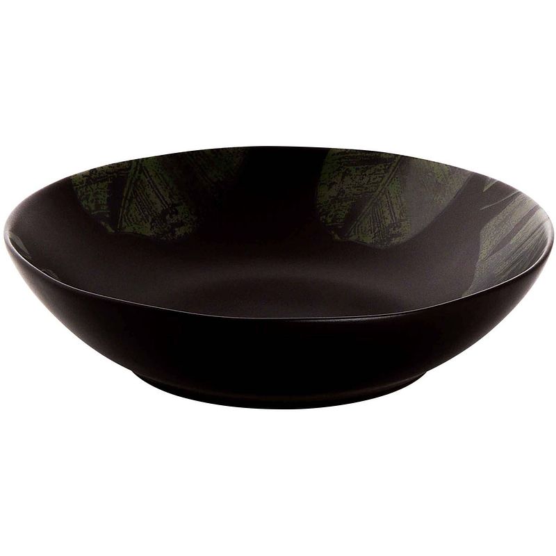 Foto van Palmer bord diep jungle aurora 21 cm bruin stoneware 1 stuk(s)