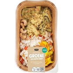 Foto van Jumbo verse maaltijd groene groentecurry 450g