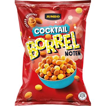 Foto van Jumbo cocktail borrelnoten 250g