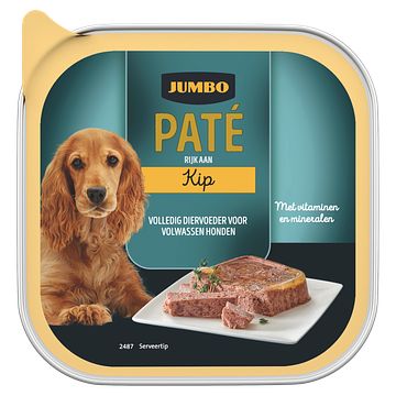 Foto van Jumbo pate rijk aan kip 150g