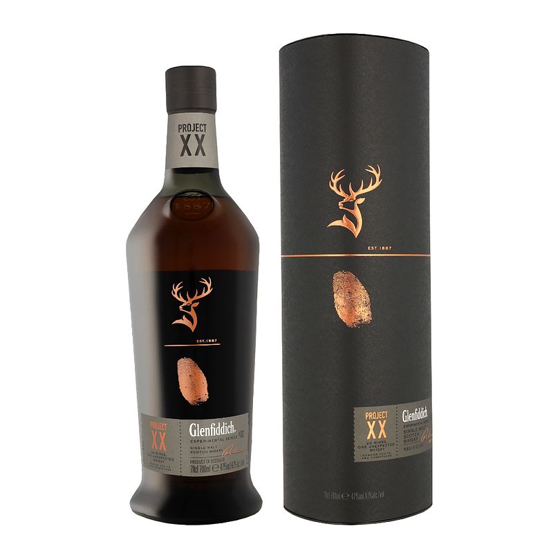 Foto van Glenfiddich project xx 70cl whisky + giftbox