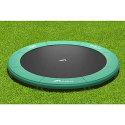 Foto van Akrobat trampoline orbit inground - 365 cm - groen
