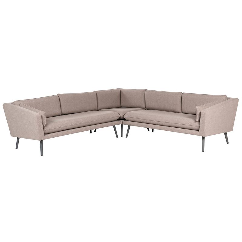 Foto van Beliani loretello - tuinsofa-beige-polyester