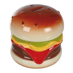 Foto van Spaarpot hamburger 14 cm - spaarpotten