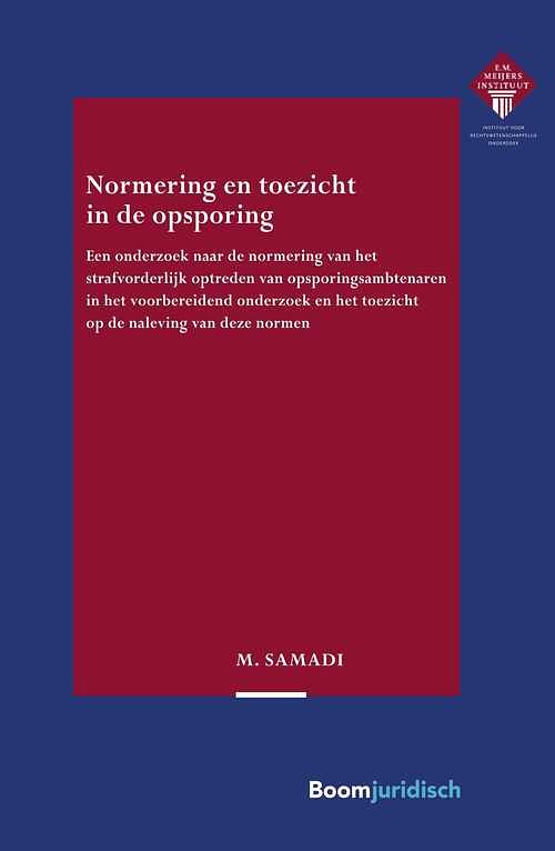 Foto van Normering en toezicht in de opsporing - mojan samadi - ebook (9789054548423)