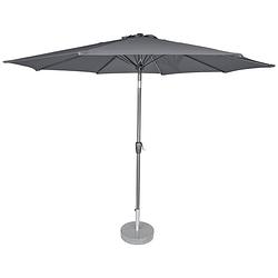 Foto van Kopu® calma grey - stevige ronde aluminium parasol doorsnede 300 cm