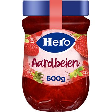 Foto van Hero jam aardbeien 600g bij jumbo