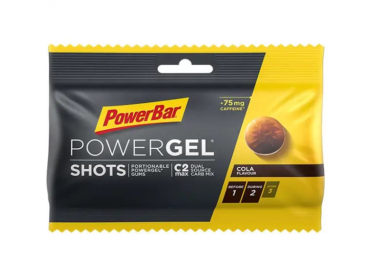 Foto van Powerbar powergel shotscola