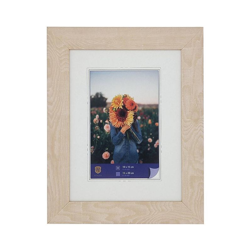 Foto van Henzo fotolijst - dahlia - fotomaat 15x20 cm - wit