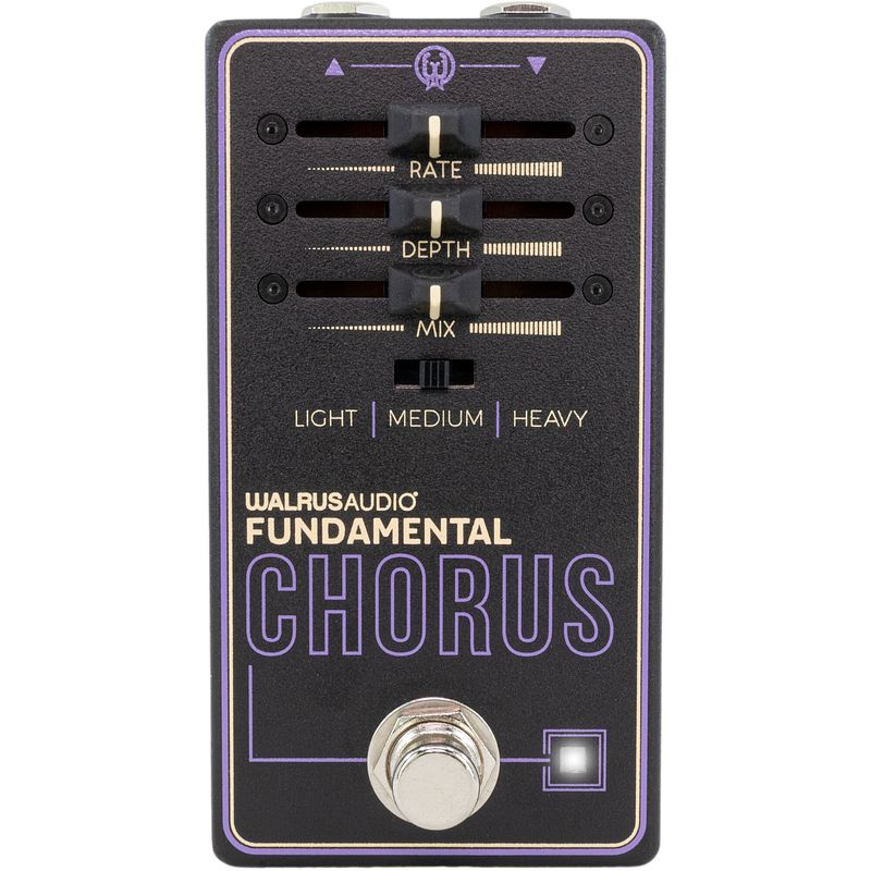 Foto van Walrus audio fundamental series chorus effectpedaal