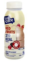 Foto van Wecare meal replacement drink red fruits