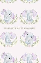 Foto van Mijn babyshower invulboek - ook geschikt als babyshower gastenboek - gold arts books - paperback (9789464650075)