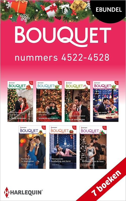 Foto van Bouquet e-bundel nummers 4522 - 4528 - lynne graham, sharon kendrick, fleur van ingen, caitlin crews, clare connelly, heidi rice, natalie anderson - ebook