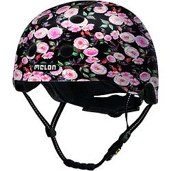 Foto van Melon kinderhelm urban active junior 46-52 cm zwart/roze mt xxs/s