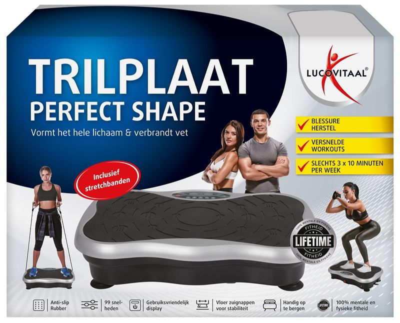 Foto van Lucovitaal trilplaat perfect shape