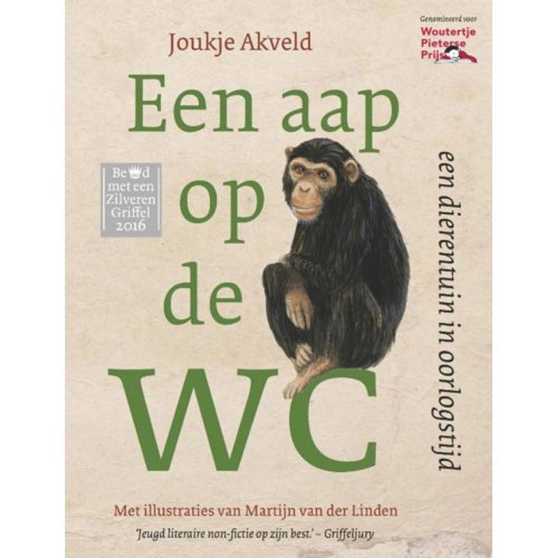 Foto van Een aap op de wc