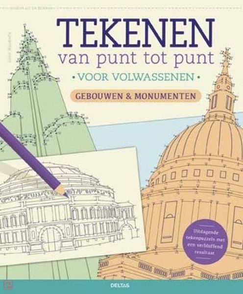 Foto van Tekenen van punt tot punt gebouwen