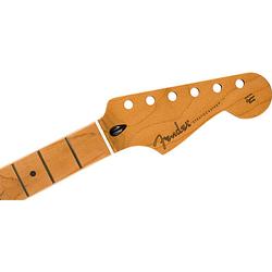 Foto van Fender satin roasted maple stratocaster neck maple fretboard losse hals met esdoorn toets voor elektrische gitaar