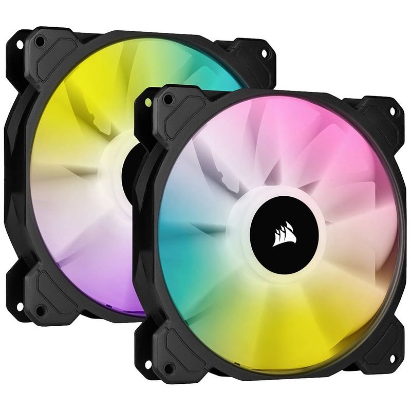 Foto van Corsair sp140 rgb elite pc-ventilator zwart