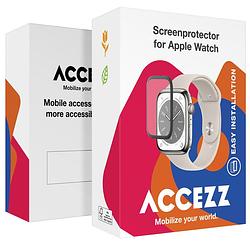 Foto van Accezz screenprotector met applicator apple watch series 10 - 42 mm smartphone screenprotector transparant