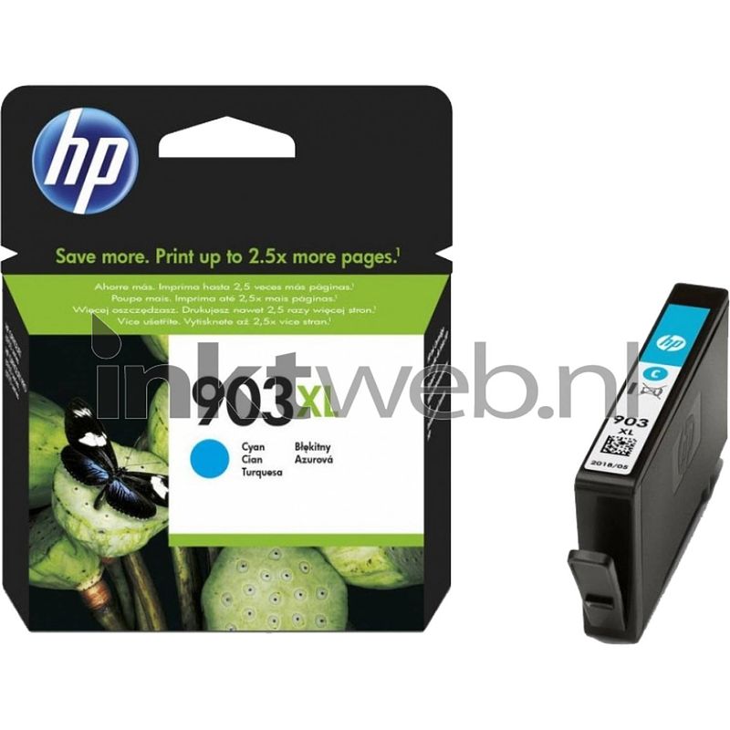 Foto van Hp 903xl cyaan cartridge