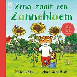 Foto van Zeno zaait een zonnebloem - kate petty - hardcover (9789047714026)