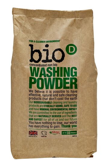 Foto van Bio d washing powder