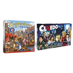 Foto van Spellenbundel - 2 stuks - de kwakzalvers van kakelenburg & hasbro cluedo