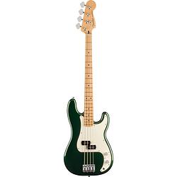 Foto van Fender player precision bass mn british racing green limited edition elektrische basgitaar