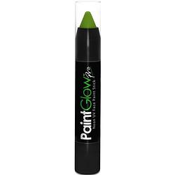 Foto van Face paint stick - neon groen - uv/blacklight - 3,5 gram - schmink/make-up stift/potlood - schmink