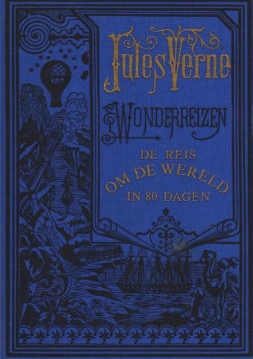 Foto van De reis om de wereld in tachtig dagen - jules verne - paperback (9789464439847)