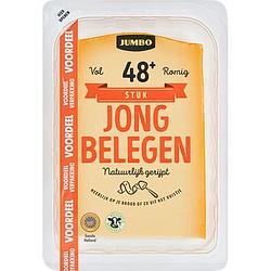 Foto van Jumbo jong belegen kaas 48+ stuk 930 g voordeelverpakking