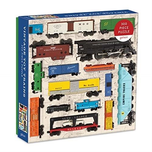 Foto van Vintage toy trains 300pc puzzle - puzzel;puzzel (9780735362666)