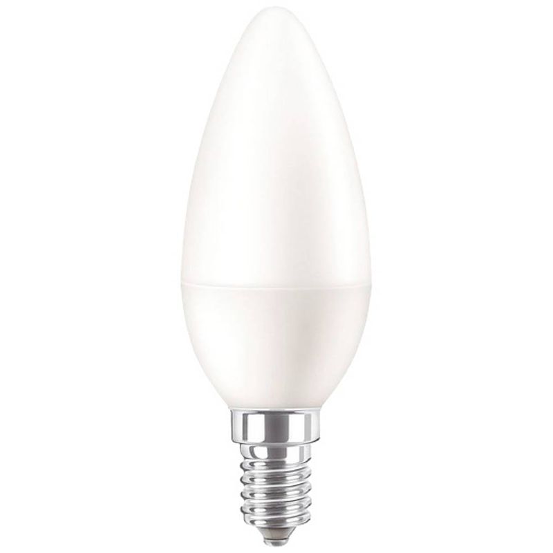 Foto van Philips lighting 31240100 led-lamp energielabel f (a - g) e14 kaars 2.8 w = 25 w warmwit (ø x l) 35 mm x 106 mm 1 stuk(s)