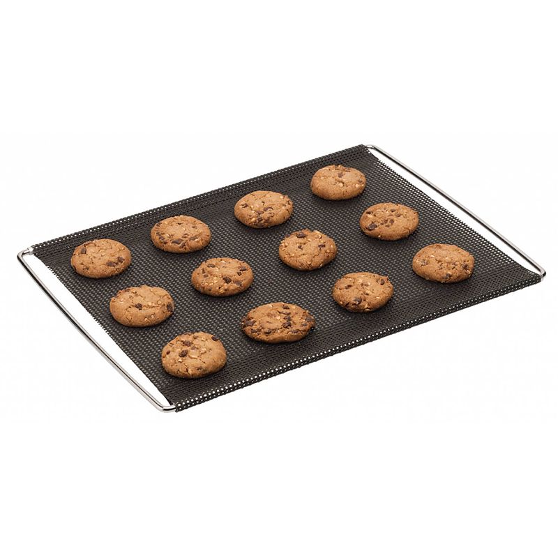 Foto van Bakeflon brood-/afbakmat verstelbaar geperforeerd - 325x530mm