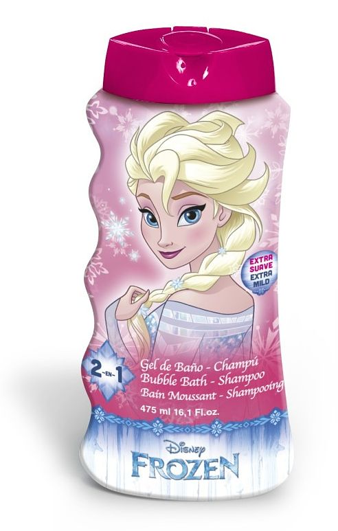 Foto van Lorenay frozen 2-in-1 bubble bath & shampoo