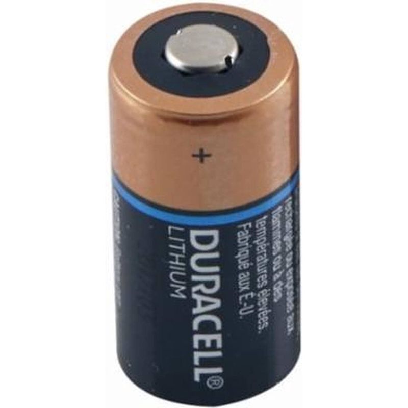 Foto van Duracell cr123 lithium 3v batterij - per 10 verpakt