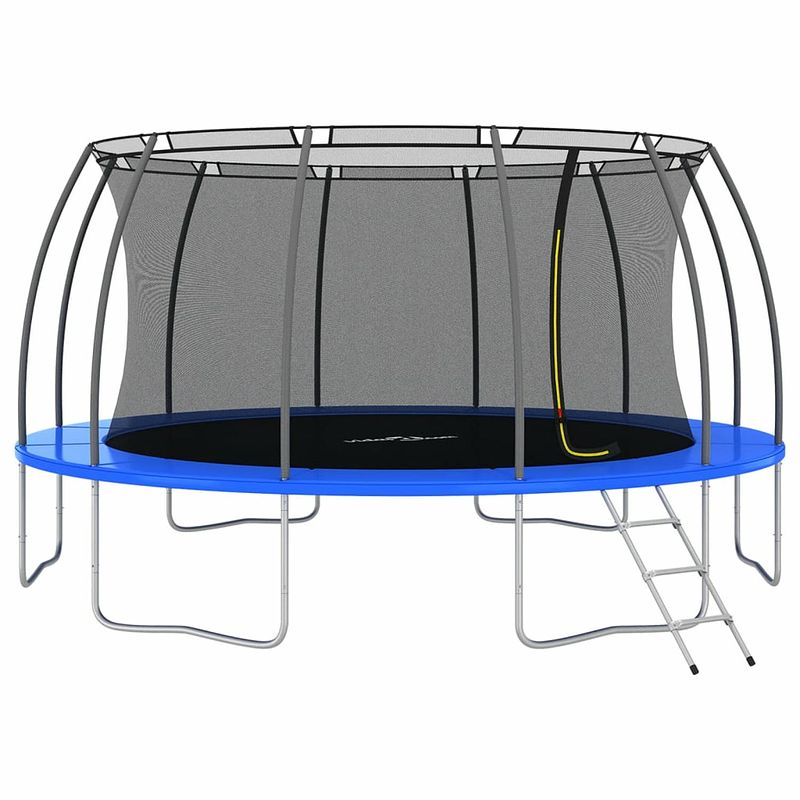 Foto van Vidaxl trampolineset rond 150 kg 488x90 cm