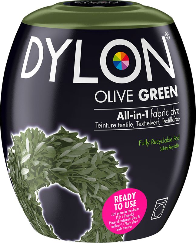 Foto van Dylon olive green all-in-1 textielverf