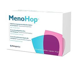 Foto van Metagenics menohop | hopextract capsules