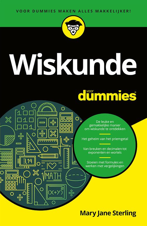 Foto van Wiskunde voor dummies - mary jane sterling - ebook (9789045355610)