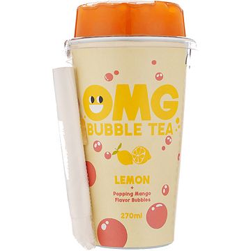 Foto van Omg bubble tea lemon mano 270ml bij jumbo