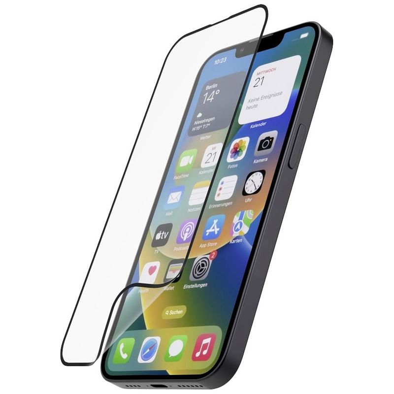 Foto van Hama hiflex eco screenprotector (glas) geschikt voor: iphone 15 plus 1 stuk(s)