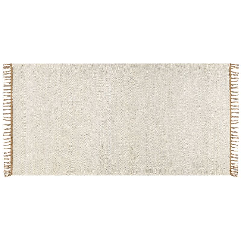 Foto van Beliani lunia - laagpolig-beige-jute