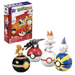 Foto van Mega construx pokémon vuuraanval trainerteam