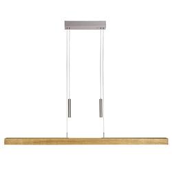 Foto van Herzblut hanglamp leonora dim up-down 121 cm eiken