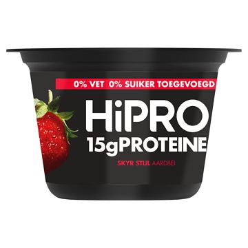 Foto van Hipro protein skyr stijl aardbei 160g bij jumbo