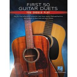 Foto van Hal leonard first 50 guitar duets you should play songboek voor gitaar