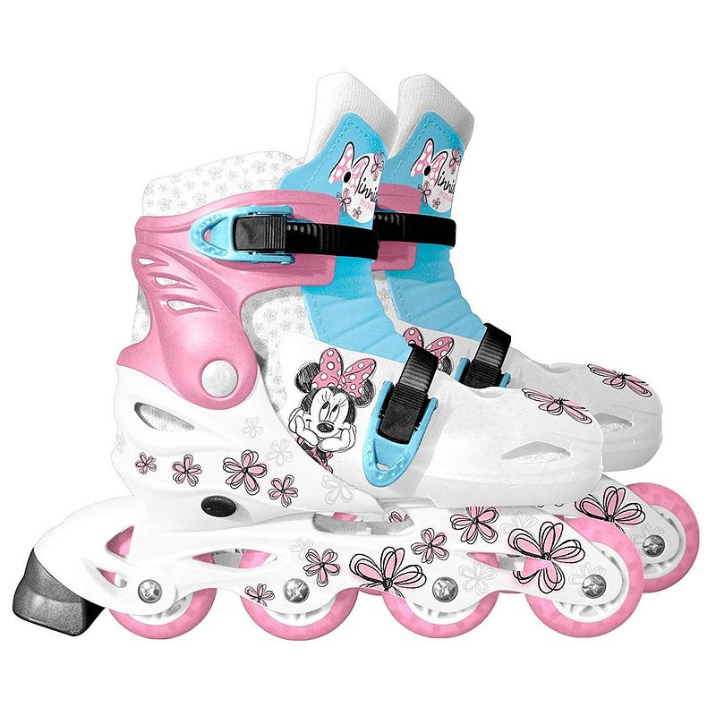 Foto van Disney inlineskates minnie mouse meisjes wit/blauw maat 34/37