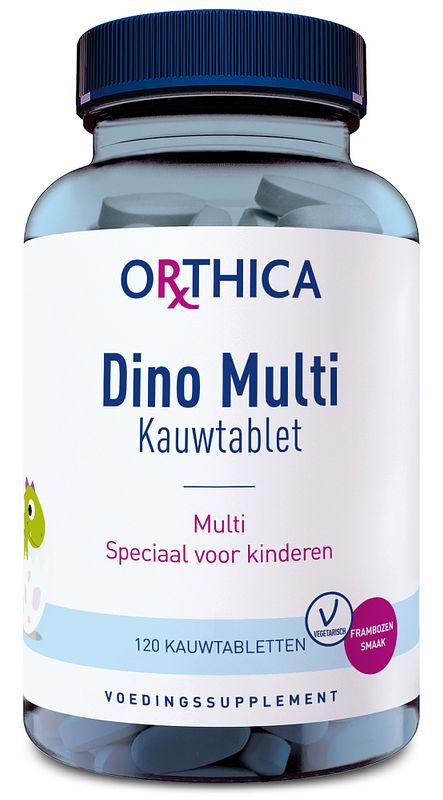 Foto van Orthica dino multivitaminen kauwtabletten